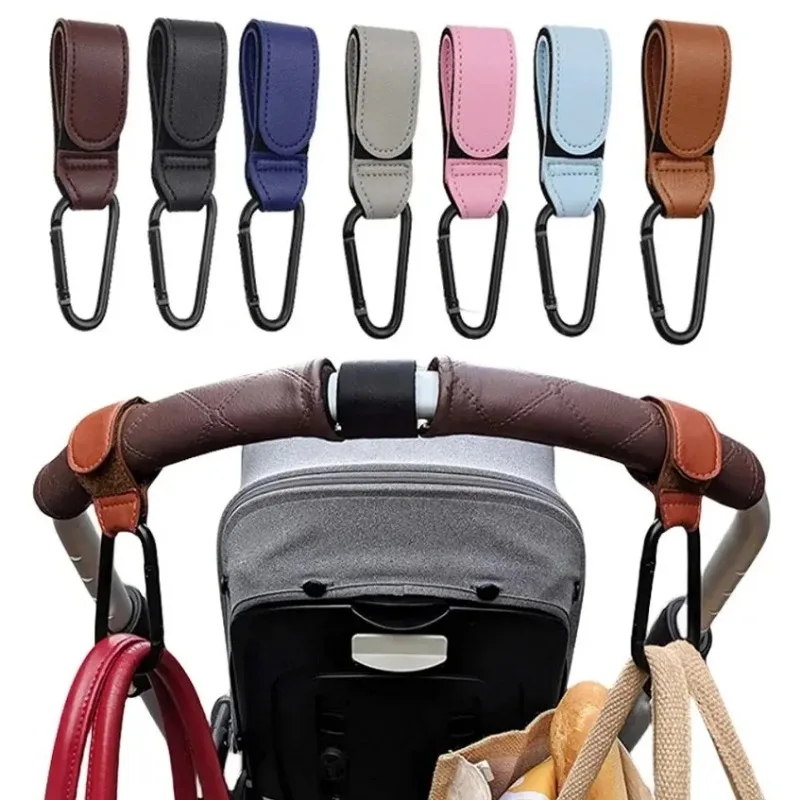 1/2/4個入り レザー製ベビーカー用フック PU製 調節可 - Backpack Diaper Bag のレビューと価格