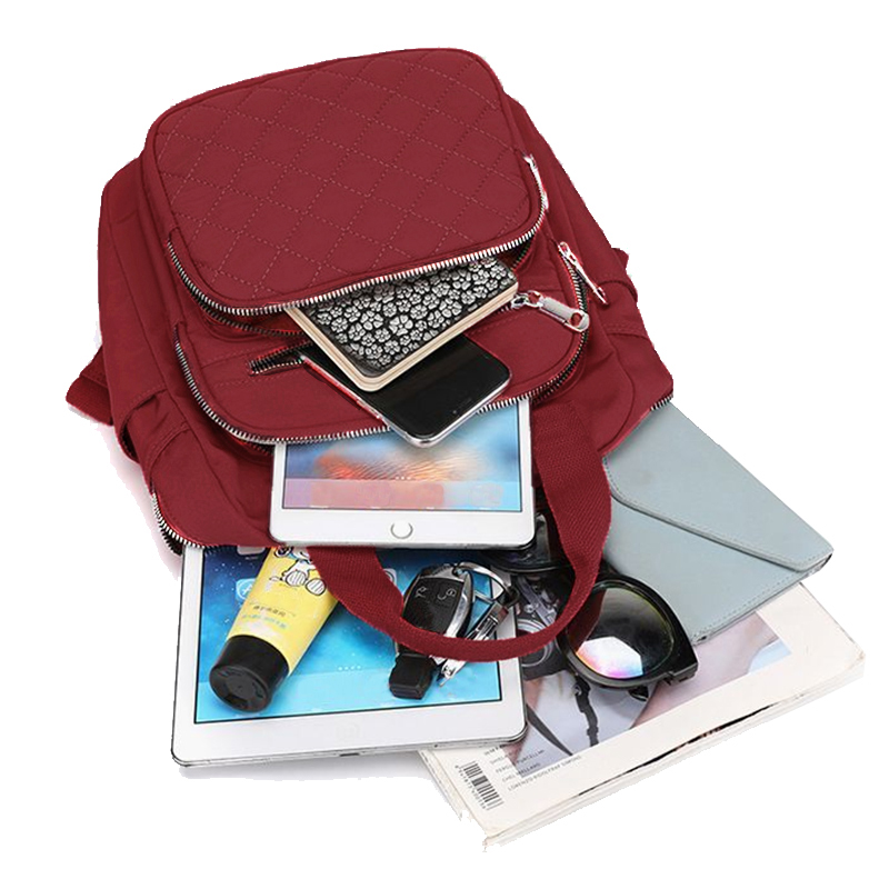 デイリーミニマリスト防水バックパック、スムーズな金属製ジッパ - Mini Backpack Purse のレビューと価格