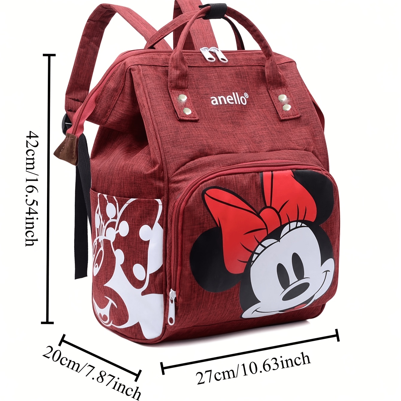ミッキーマウス レディース トラベルバックパック 軽量 ユニ - Canvas Backpack Casual のレビューと価格