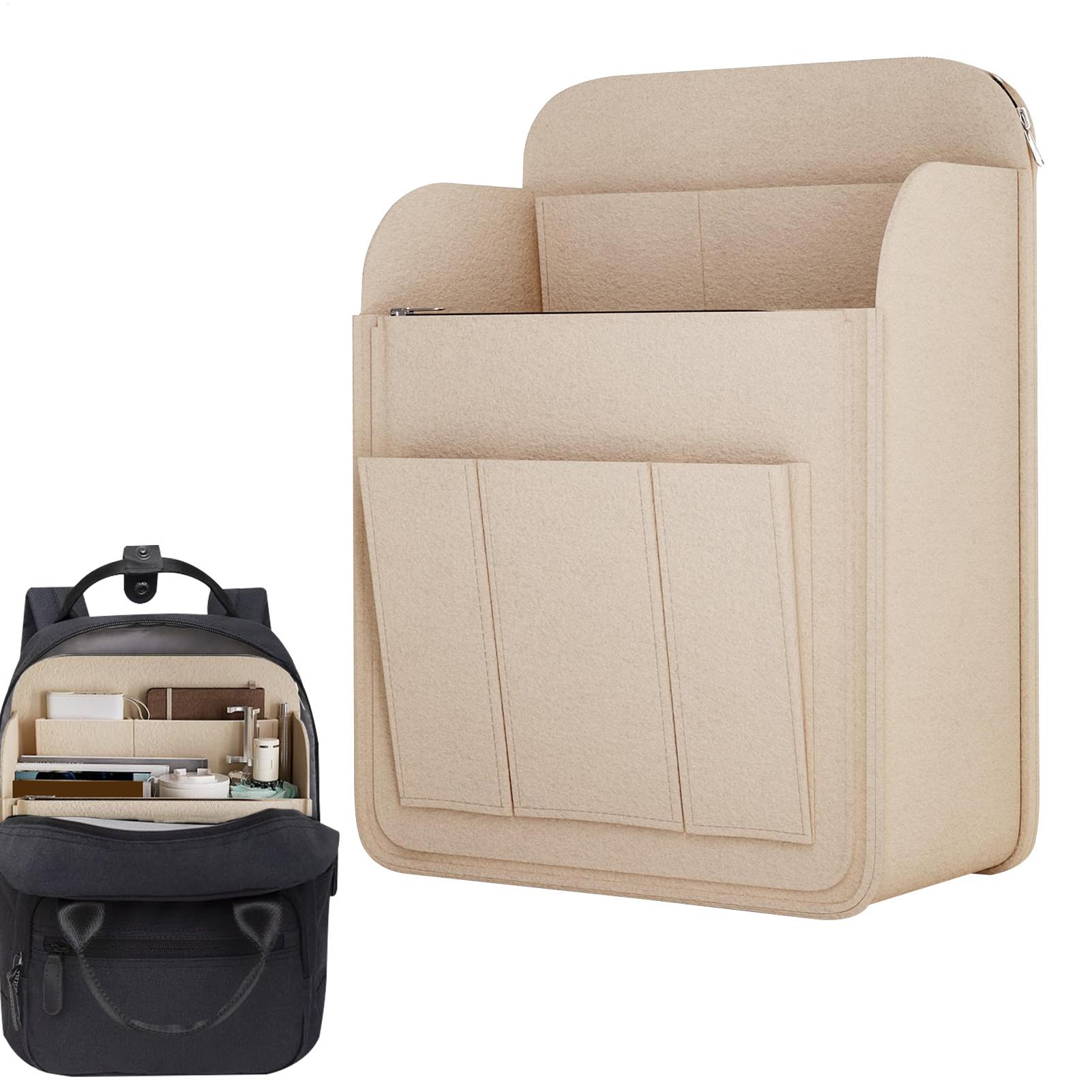 ブックバッグオーガナイザーインサート 大容量ポータブルバック - Backpack Insert Organizer のレビューと価格
